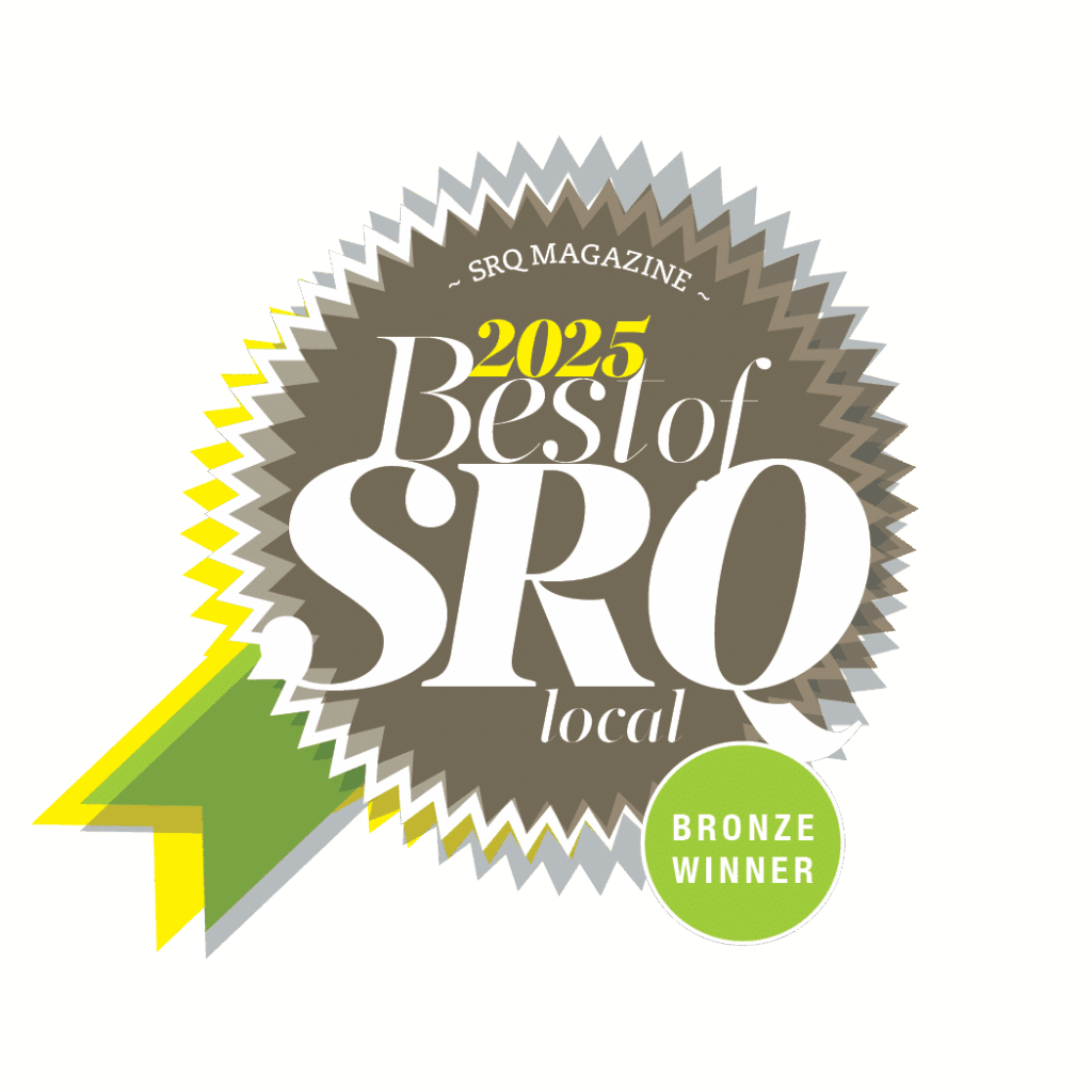 2025 Best of SRQ Local Bronze Winner badge
